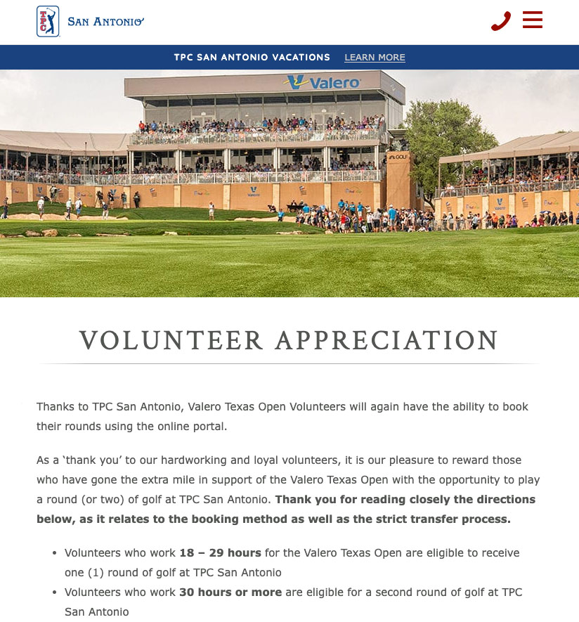 Volunteer Golf Rounds (for 2024 Trailblazers)